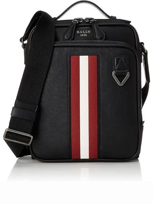 Mackao Logo Messenger Cross Bag Black - BALLY - BALAAN 2