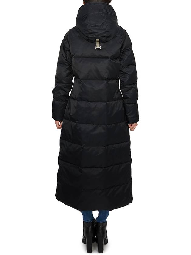 Mystique Satin Long Parka Padding Black - CANADA GOOSE - BALAAN 5