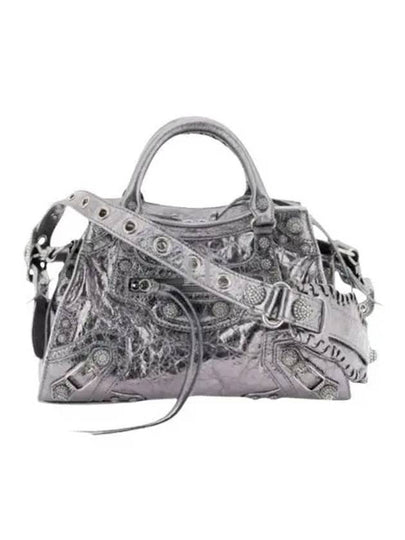 Neo Cagole XS Shoulder Bag Silver - BALENCIAGA - BALAAN 2