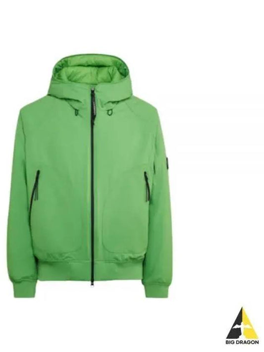 Pro-Tech Ribbed Hooded Jacket Green - CP COMPANY - BALAAN 2