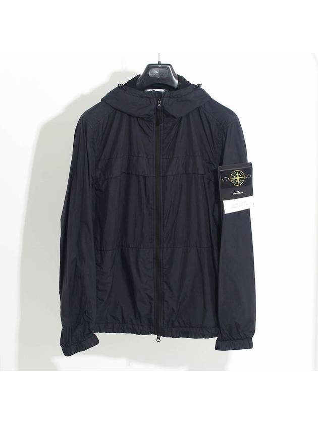 Garment Dyed Crinkle Reps R-Nylon Jacket Navy - STONE ISLAND - BALAAN 2