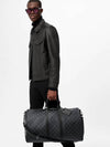 Louis Vuitton Keepall 55 Bandouliere Monogram Eclipse Duffel Bag Black - LOUIS VUITTON - BALAAN 7