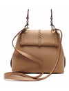 Penelope Leather Shoulder Bag Milky Brown - CHLOE - BALAAN 5