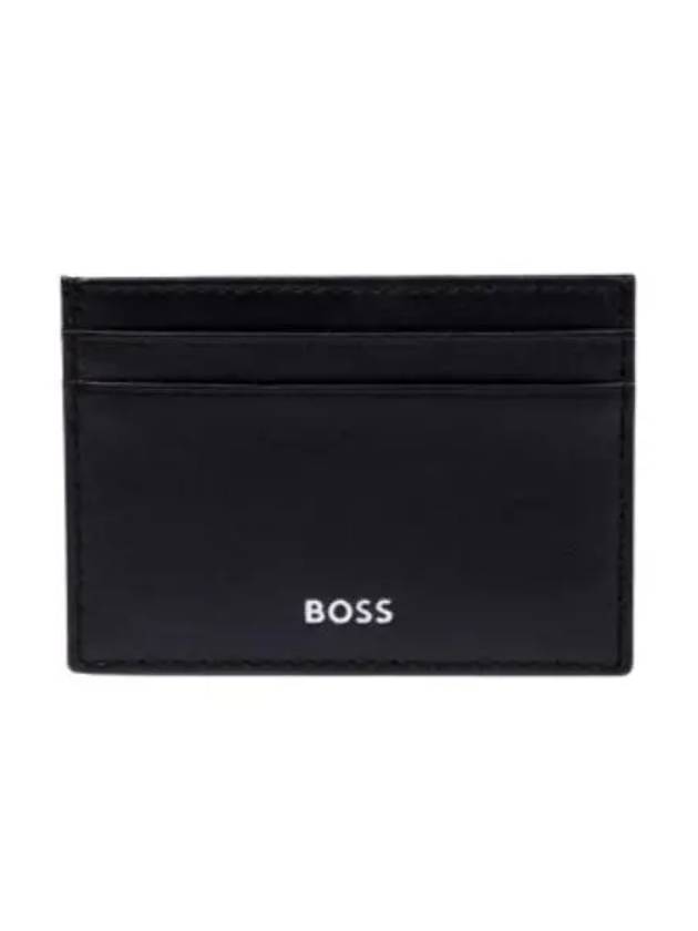 Logo Stamp Leather Card Wallet Black - HUGO BOSS - BALAAN 2