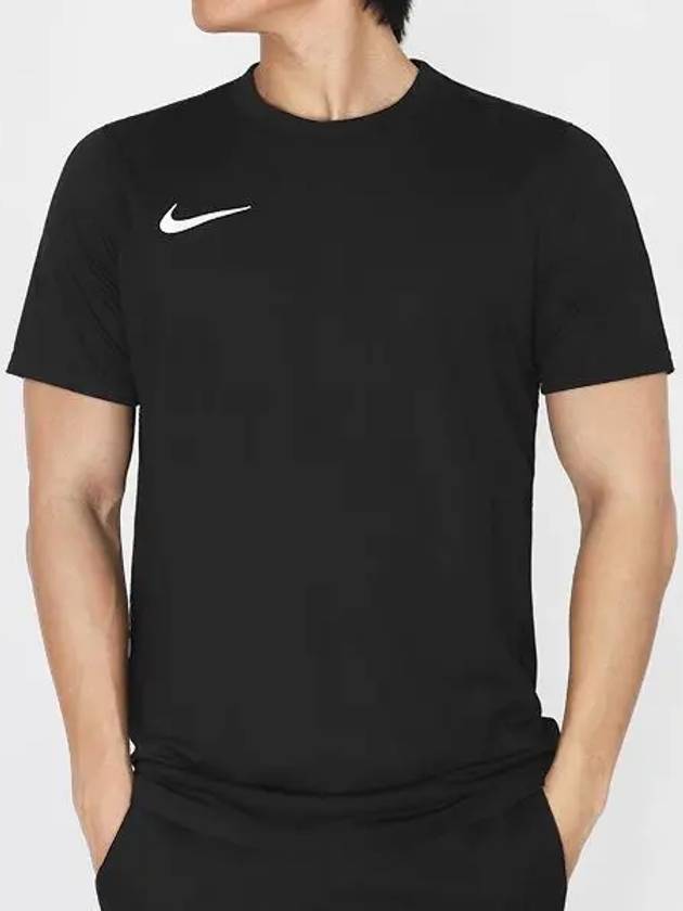 Dri Fit Park 7 Short Sleeve T-Shirt Black - NIKE - BALAAN 2