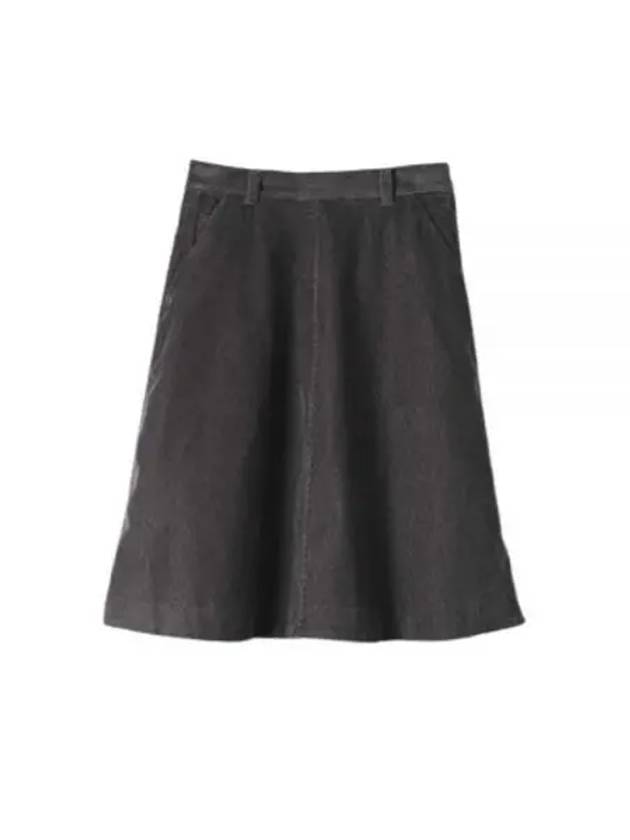 MHL Circle Skirt Lead WHSK0071A23KWS LEA - MARGARET HOWELL - BALAAN 1