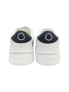 Men's Monaco M Leather Low Top Sneakers White - MONCLER - BALAAN 4