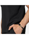 Greca Leather Bracelet Black - VERSACE - BALAAN 4