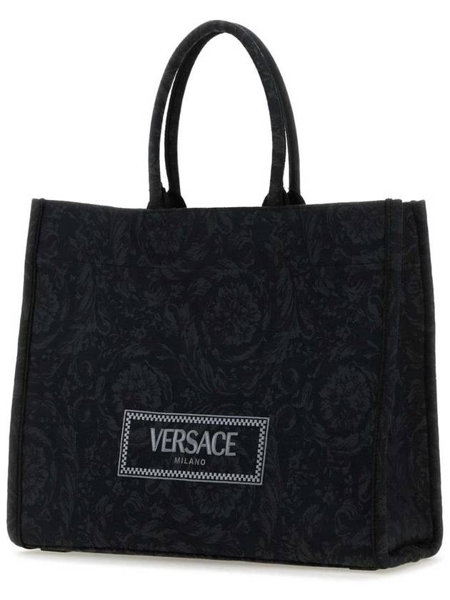 Tote Bag 10131521A09741 2BM0V Black - VERSACE - BALAAN 3