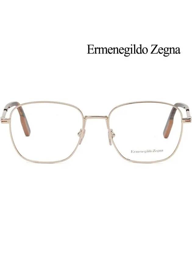 Zegna glasses frame EZ5168 032 metal frame square metal - ERMENEGILDO ZEGNA - BALAAN 3