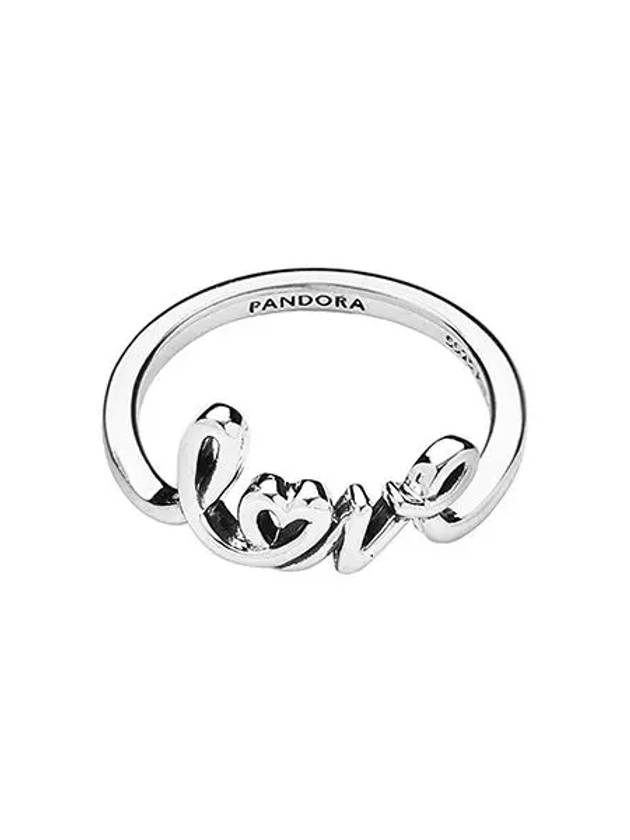 Hand Liton Love Ring Silver - PANDORA - BALAAN 3