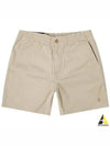 Men's Embroidered Pony Prepster Shorts Tan - POLO RALPH LAUREN - BALAAN 2