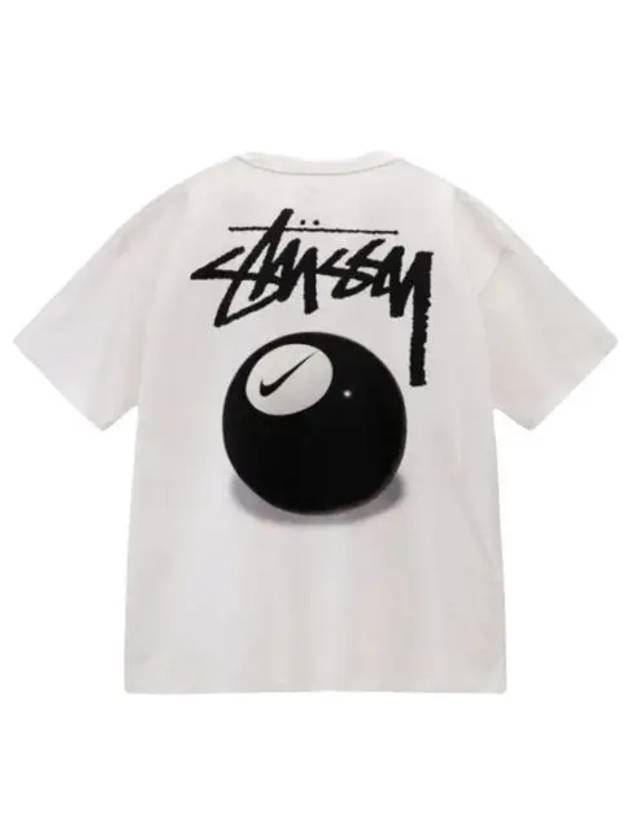 8 Ball Short Sleeve T-Shirt White - NIKE - BALAAN 2