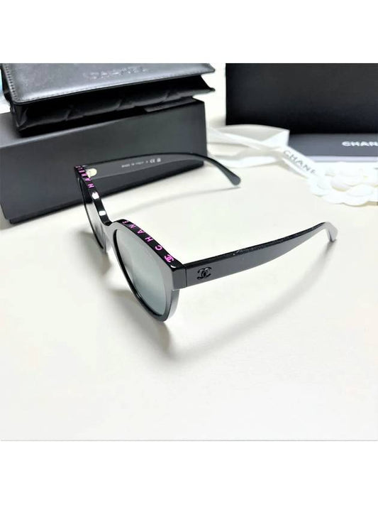 Butterfly Pink Logo Sunglasses A71339 - CHANEL - BALAAN 1