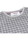 Check Tweed Crewneck Short Dress Grey - THOM BROWNE - BALAAN 9