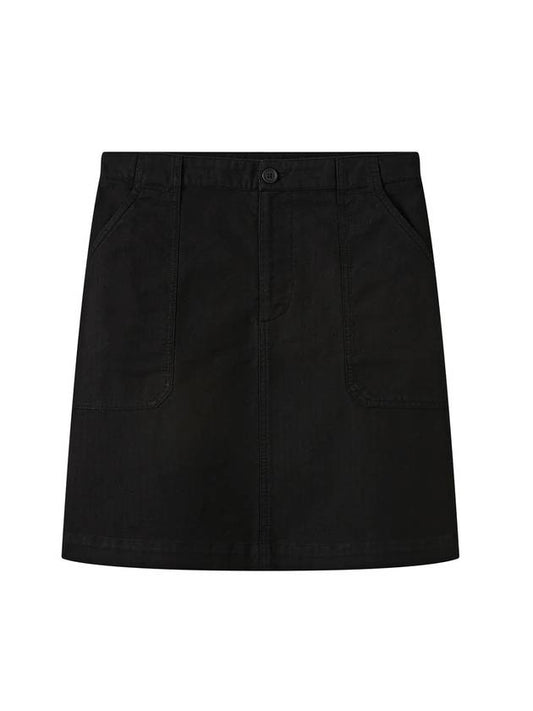 Jupe New Lea Short H-line Skirt Black - A.P.C. - BALAAN 1