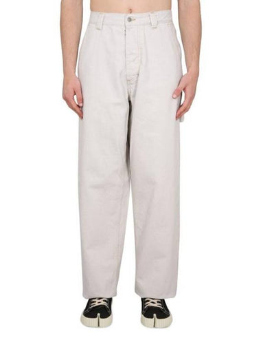 Denim Straight Pants S50LA0217 S30857961 WHITE - MAISON MARGIELA - BALAAN 1