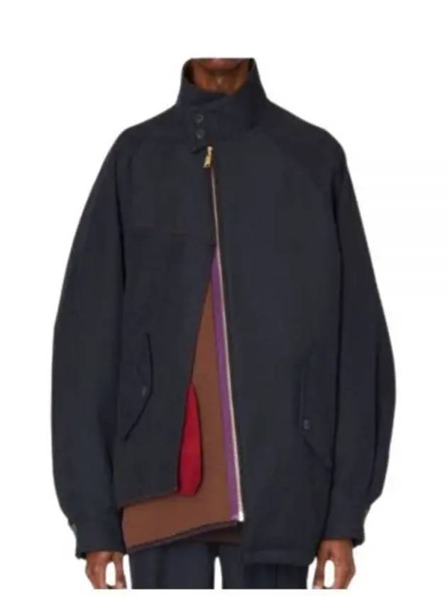 23WCM G05108 C Dark Blouson navy - KOLOR - BALAAN 1