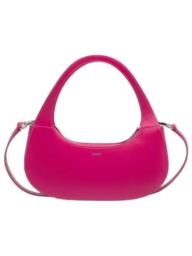 Medium Baguette Swipe Shoulder Bag Fuchsia - COPERNI - BALAAN 1