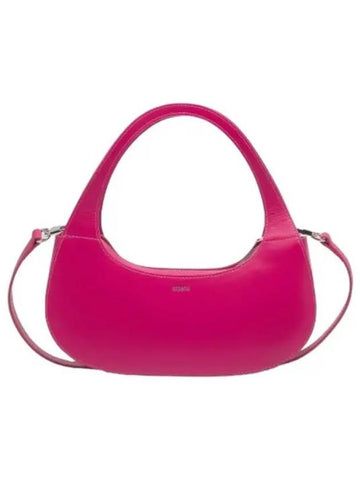 Medium Baguette Swipe Shoulder Bag Fuchsia - COPERNI - BALAAN 1