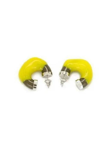 Rubber rise earrings yellow MACCXJEW006 PLA001 - SUNNEI - BALAAN 1