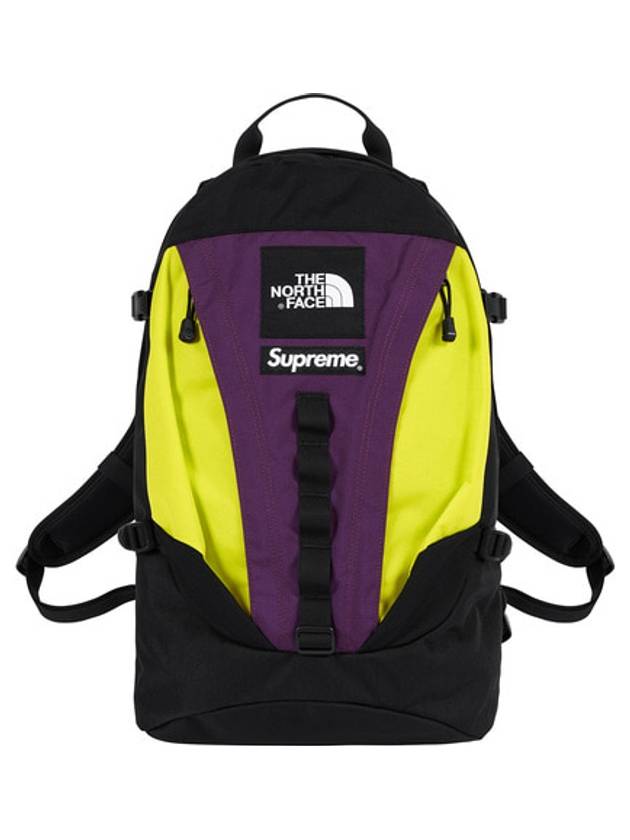 18FW x The North Face Expedition Backpack Sulfur - SUPREME - BALAAN 1