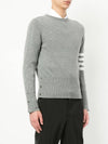 diagonal armband cashmere knit MKA001A - THOM BROWNE - BALAAN 6