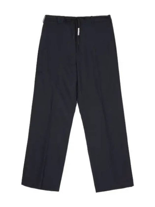 Tropical Wool Pants Blue Black - MARNI - BALAAN 1