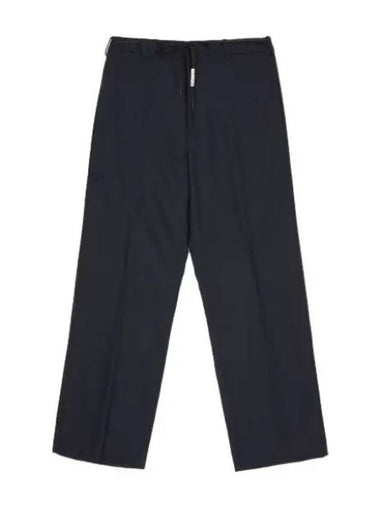 Tropical Wool Pants Blue Black - MARNI - BALAAN 1