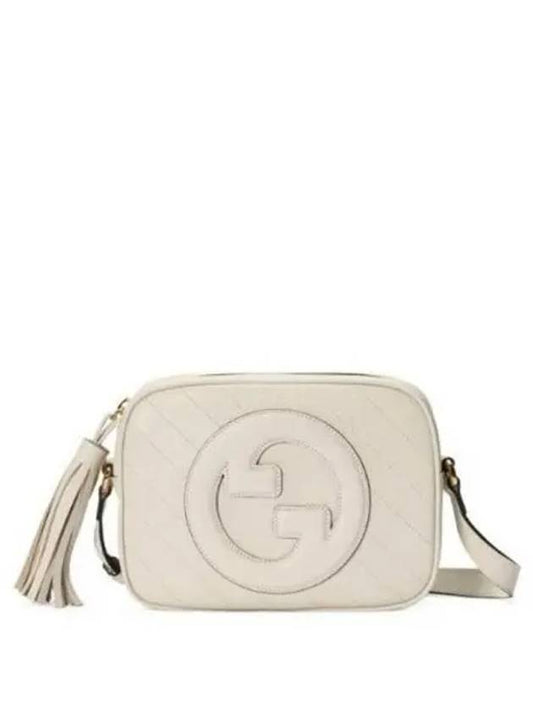 Blondie Small Leather Shoulder Bag White - GUCCI - BALAAN 2
