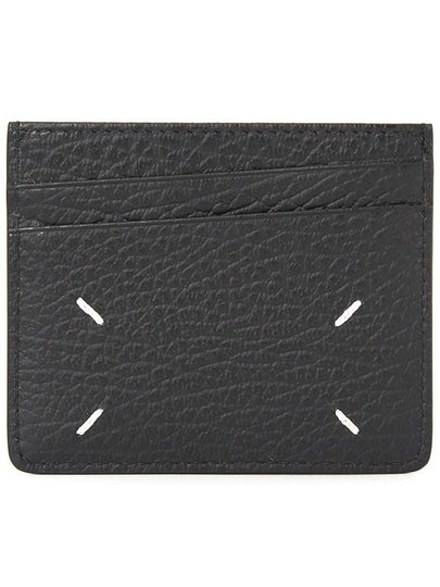 Four Stitch Card Wallet Black - MAISON MARGIELA - BALAAN 2