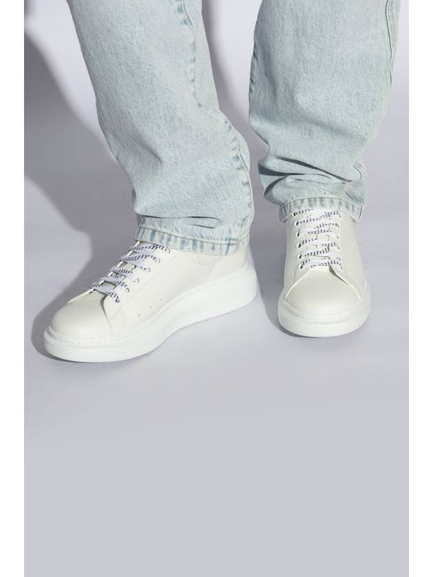 Leather Low Top Sneakers White - ALEXANDER MCQUEEN - BALAAN 3