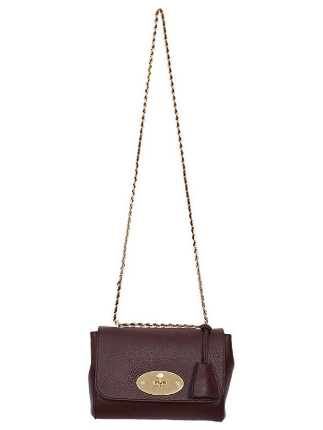 Lily Small Grain Cross Bag Brown - MULBERRY - BALAAN 5