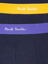 3 Pack Logo Jacquard Band Jersey Boxer Drawn Boxers Navy - PAUL SMITH - BALAAN 3