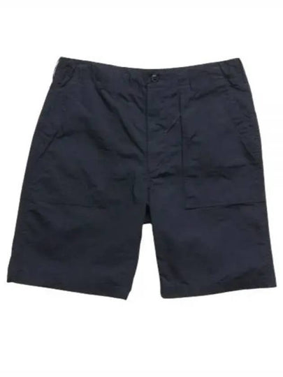 24 Fatigue Short A Dk Navy Cotton Ripstop 24S1E003 OR271 CT114 Shorts - ENGINEERED GARMENTS - BALAAN 1