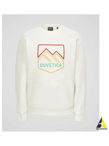 Myrtos M Light Cream Men s Sweatshirt - DUVETICA - BALAAN 1