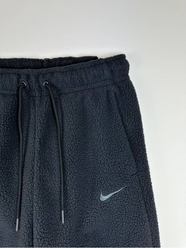 Sportswear Plush Track Pants Black - NIKE - BALAAN 3