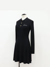 black mini dress - GANNI - BALAAN 3