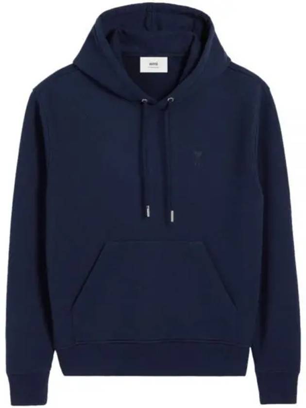 De Coeur Logo Hoodie Navy - AMI - BALAAN 2