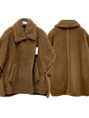 TEBE Teddy Cape Jacket 41193683 1095402 - MAX MARA - BALAAN 1