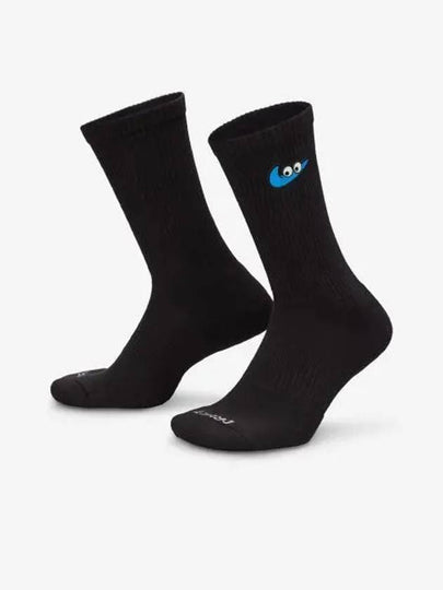 Everyday Plus Cushion Crew Socks 3 Pairs - NIKE - BALAAN 2