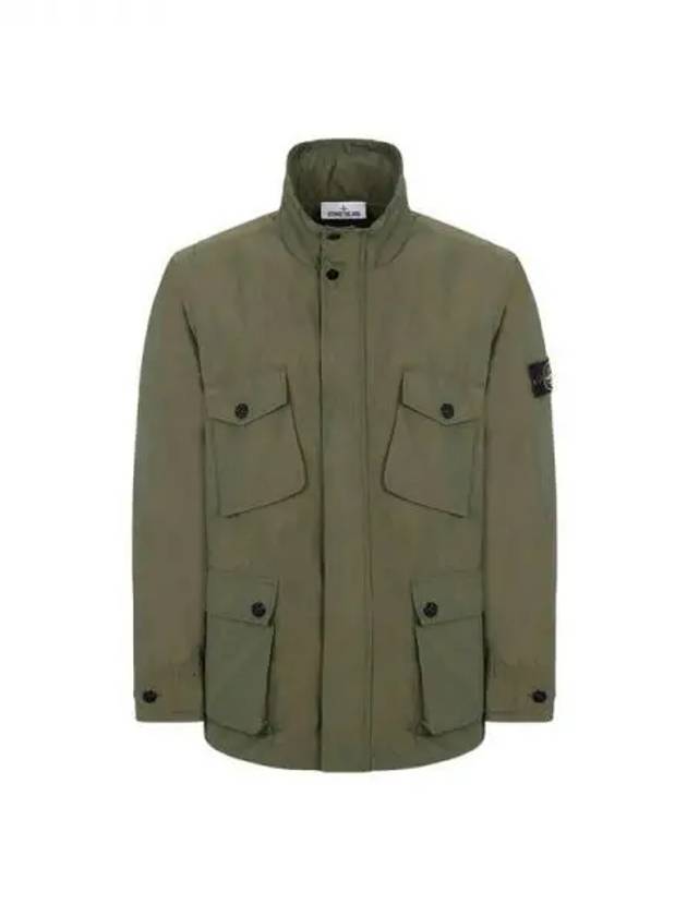 Men's Wappen Micro Reps Military Jacket Green - STONE ISLAND - BALAAN 2