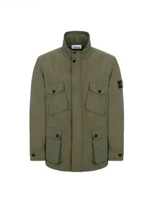 Men's Wappen Micro Reps Military Jacket Green - STONE ISLAND - BALAAN 2