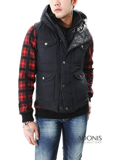 BASCIANO padded vest MTA13A4172 BLACK - TATRAS - BALAAN 2