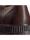 Buffalo Bossed Oblique Motif Derby Brown - DIOR - BALAAN 3