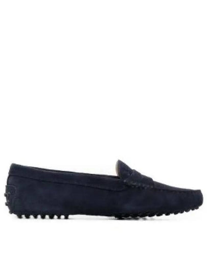 Gommino Suede Driving Shoes Blue - TOD'S - BALAAN 2