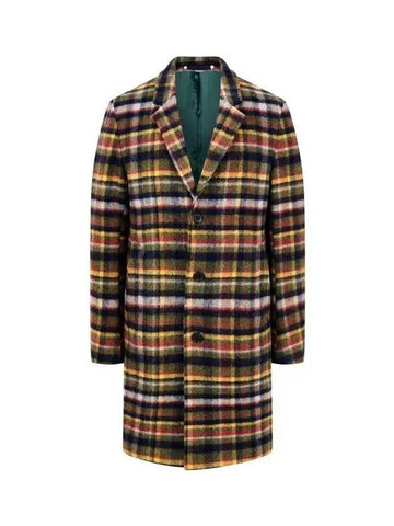 PS Hairy Check Pattern Single Coat Multi 271298 - PAUL SMITH - BALAAN 1