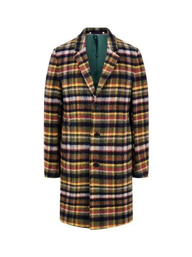 PS Hairy Check Pattern Single Coat Multi 271298 - PAUL SMITH - BALAAN 1