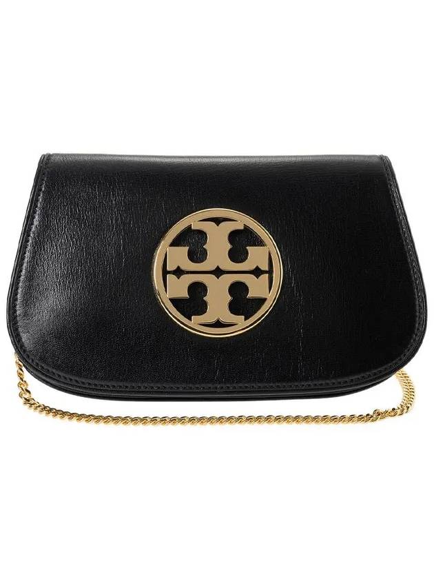 152250 001 Gold Logo Leva Chain Shoulder Bag - TORY BURCH - BALAAN 1