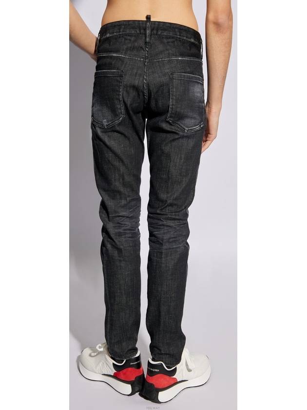 Easy Wash Cool Guy Straight Jeans Black - DSQUARED2 - BALAAN 3